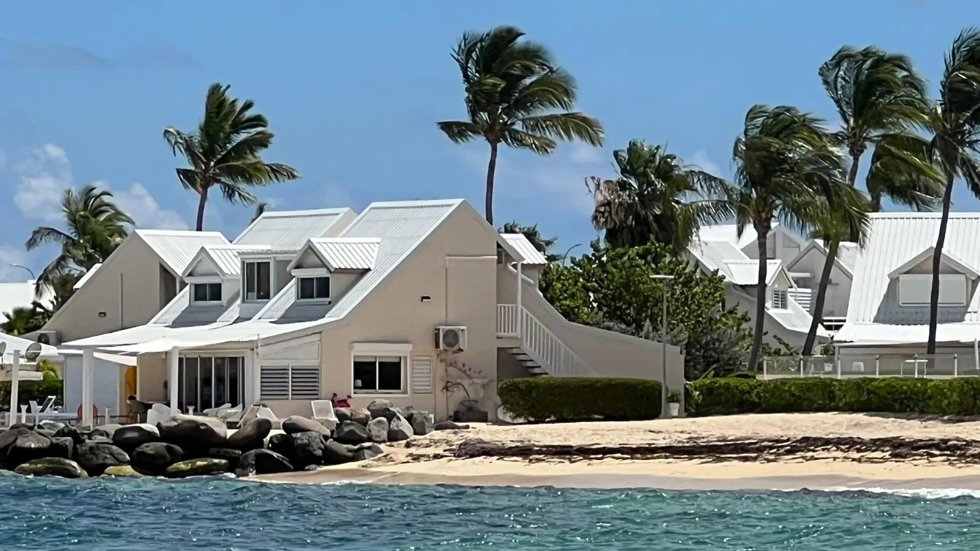 Sweet Home Sxm Baie Nettle Pieds Dans L'Eau Sandy Ground